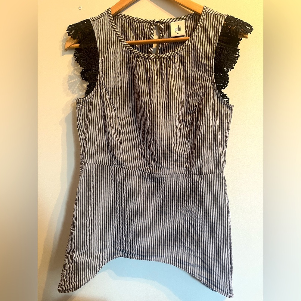 Cabi Pinstripe Top
